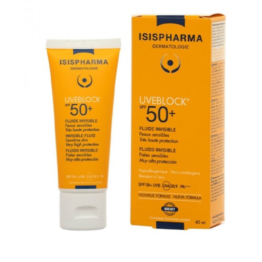 Isis Pharma Uveblock Spf50+ Fluido Con Color Sunscreen 40Ml