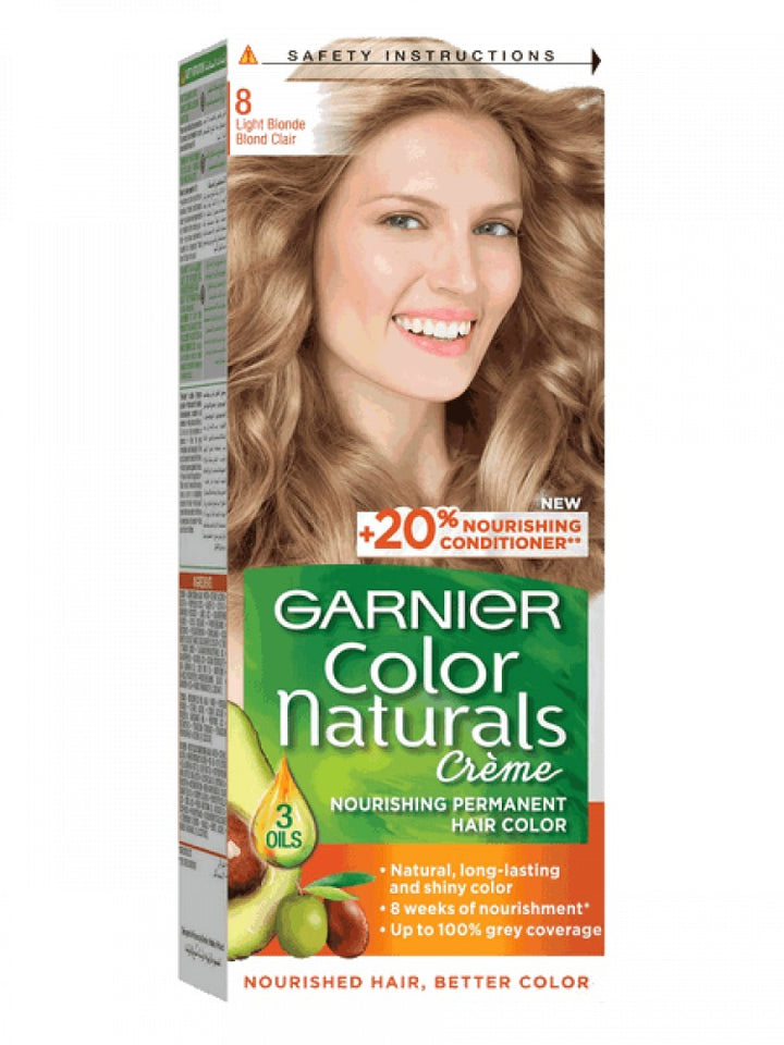 Garnier Hair Color 8 Light Blonde