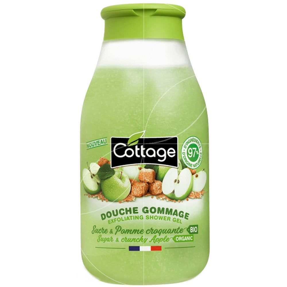 Cottage Douchegel & Scrub Sugar & Crunchy Apple 270ml