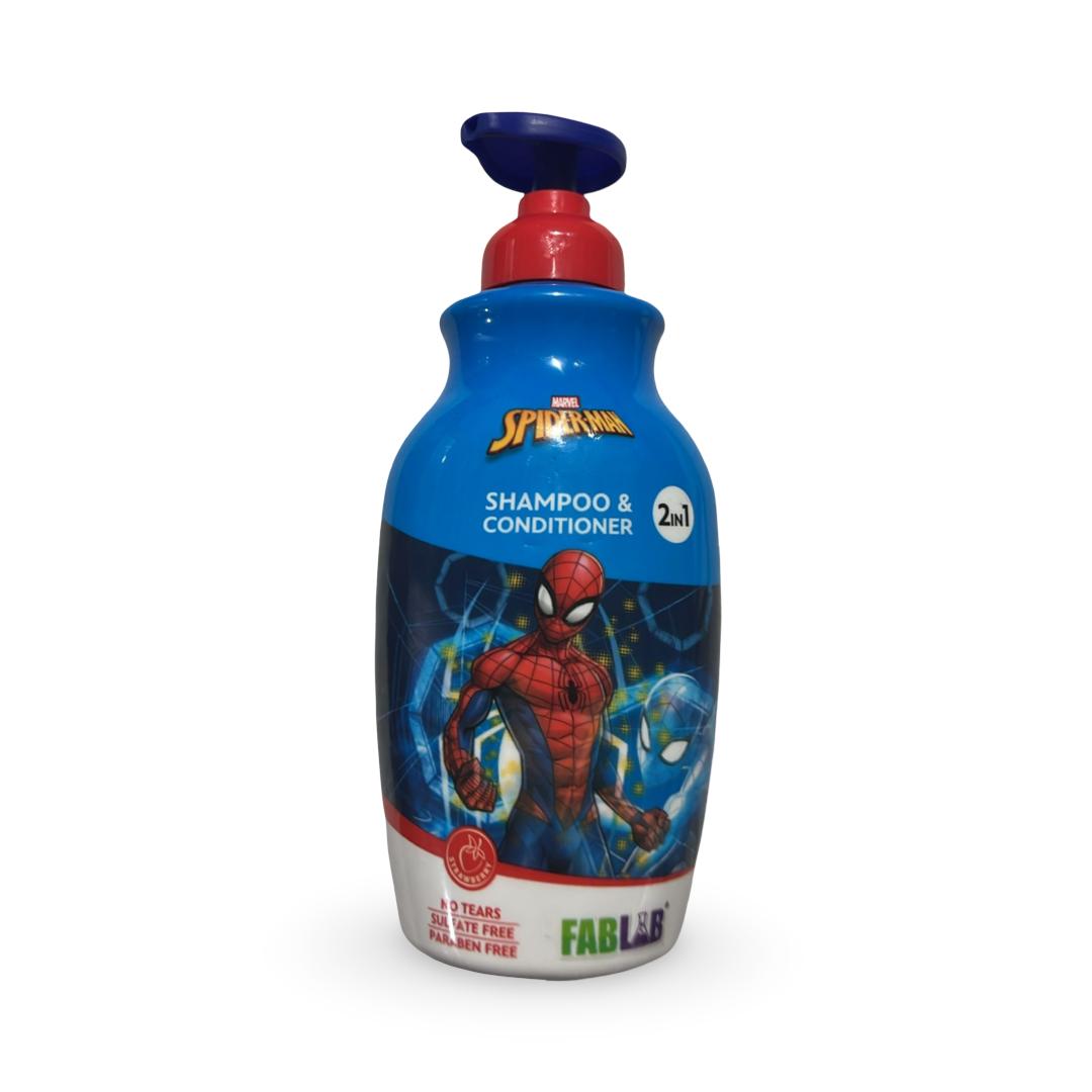 Fab Lab Nickelodeon Spiderman Shampoo & Conditioner 500Ml