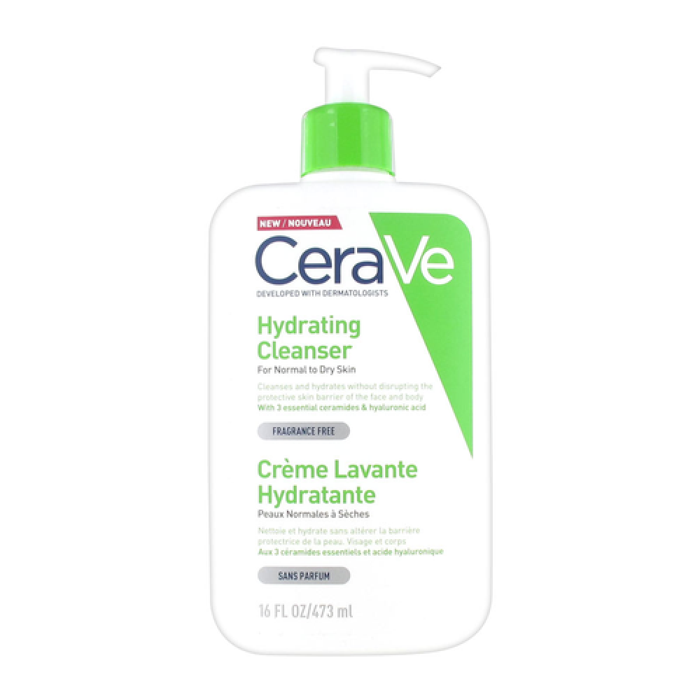 CERAVE HYDRATING FOR NORMAL TO DRY SKIN CLEANSER 473ML