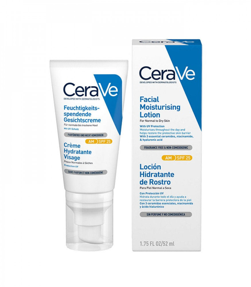 CERAVE FACIAL MOISTURISING LOTION 52 ML - AM SPF 25