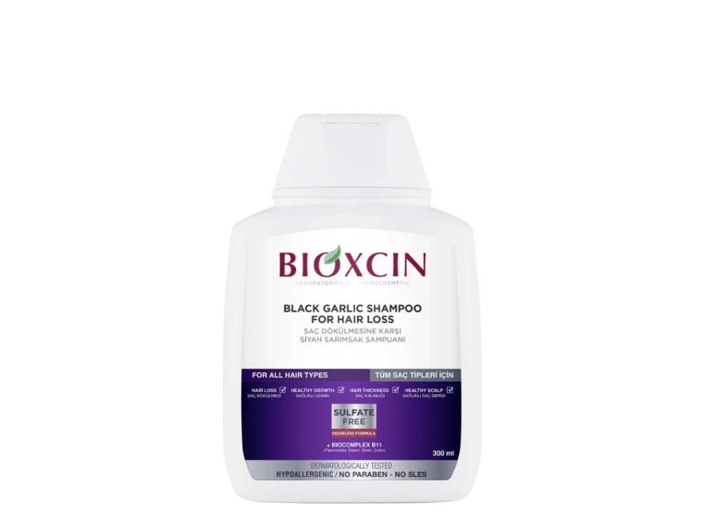 Bioxcin Black Garlic Shampoo 300 Ml