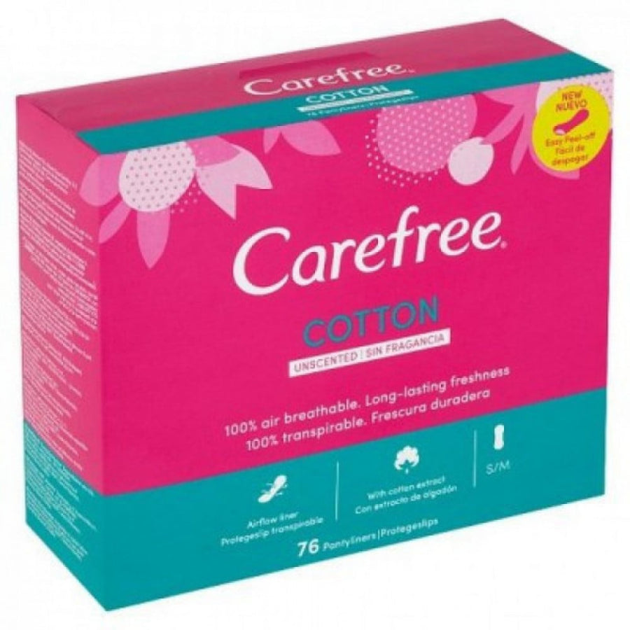 Carefree Daily Pants Cotton 76 Pcs