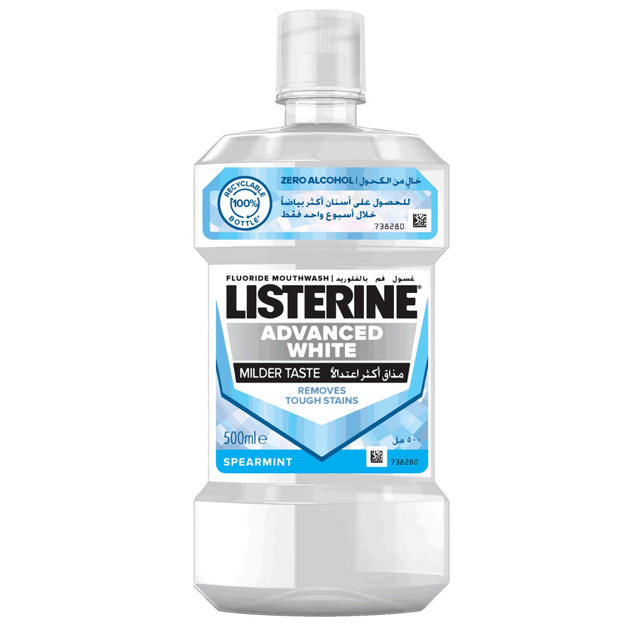 Listerine Advanced White Milder Tast 500 Ml