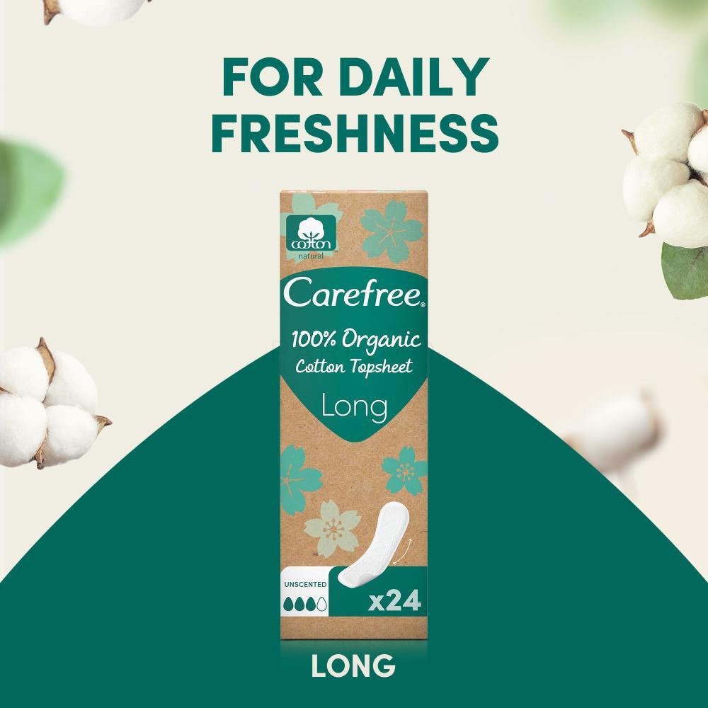 CAREFREE PL ORG COTTON 24'S LONG