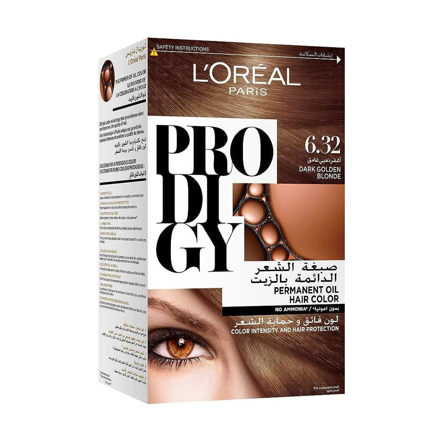 Loreal Paris Pro Digy No Hair Color 6.32 Dark Golden Blonde