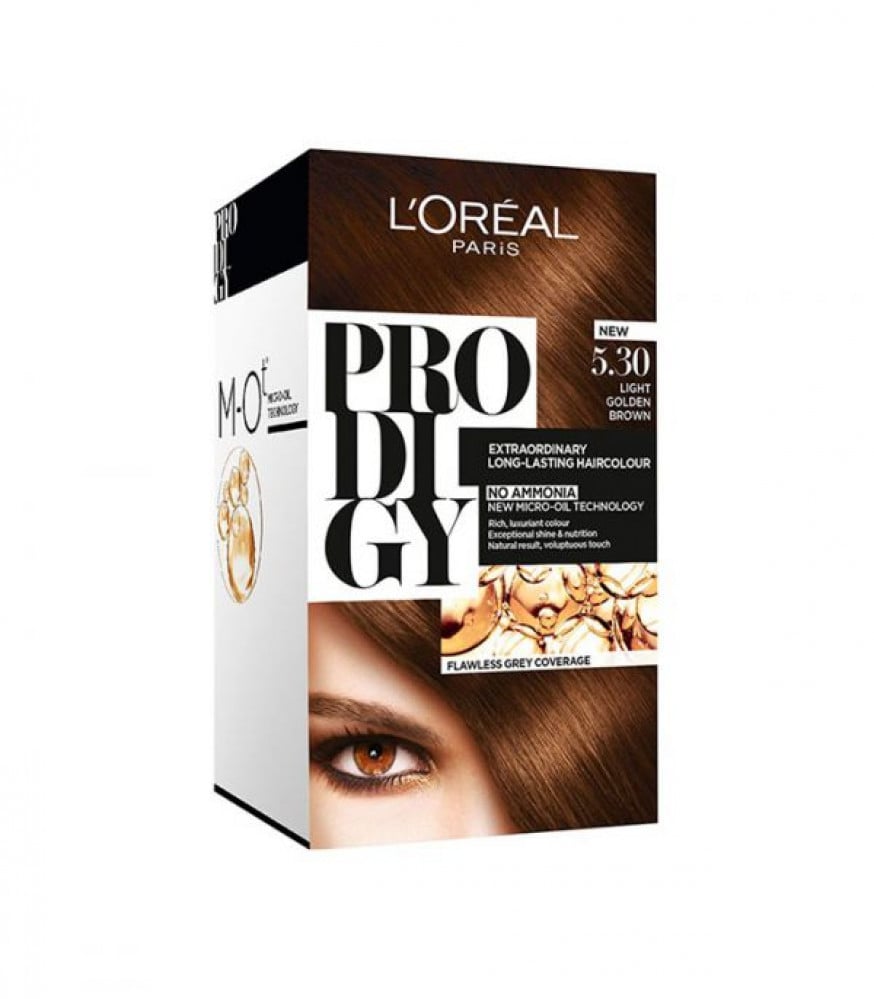 Loreal Prodigy Hair Color Light Golden Brown 5.30