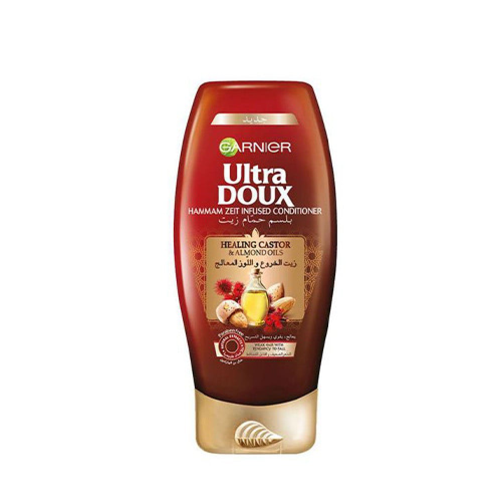 Garnier Hammam Zeit Healing Castor & Almond Conditioner 400Ml