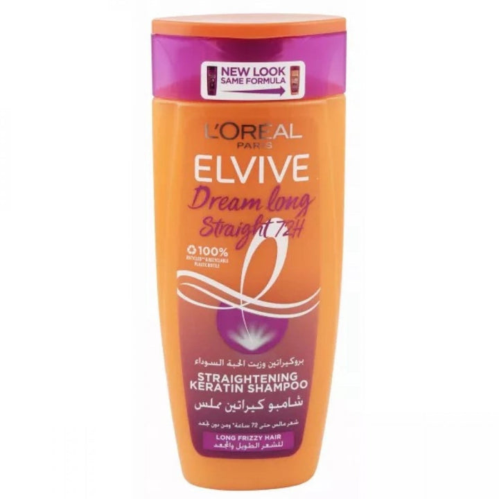 LOREAL ELVIVE DREAM LONG STRAIGHT 72H KERATIN SHAMPOO 200 ML