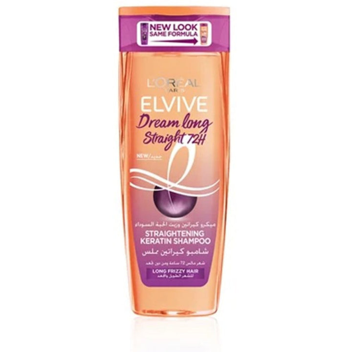 Loreal Elvive Dream Long Straight 72H Shampoo 400Ml