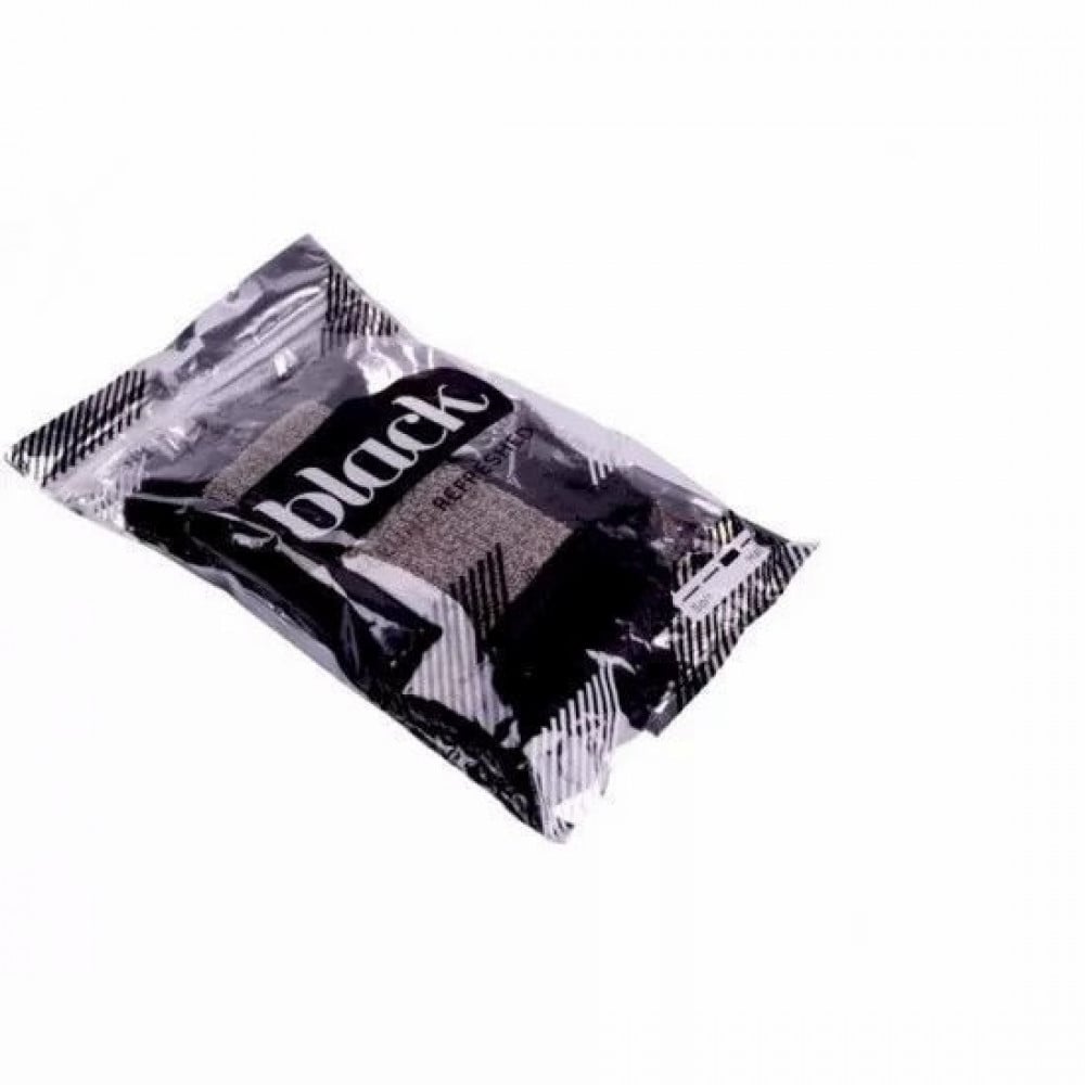 Professional Loofah Black Small Hard 4554