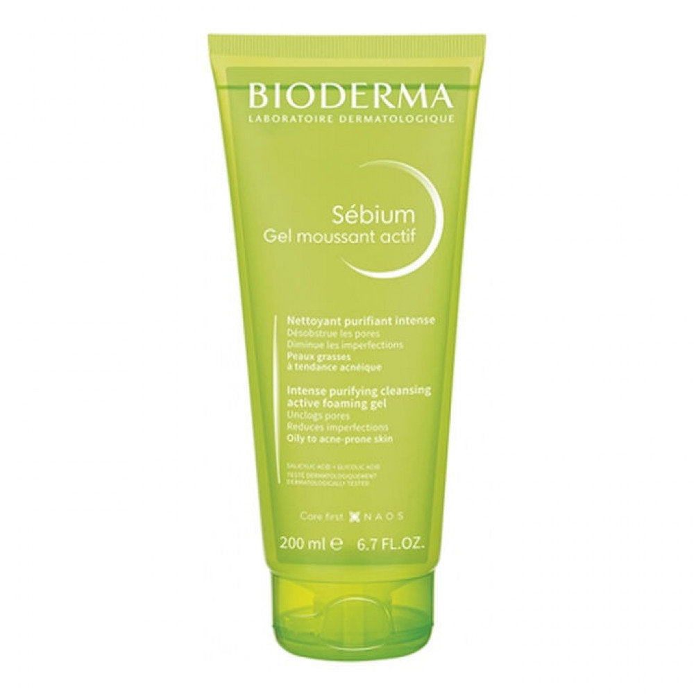 BIODERMA SEBIUM MOUSSANT ACTIVE GEL 200ML