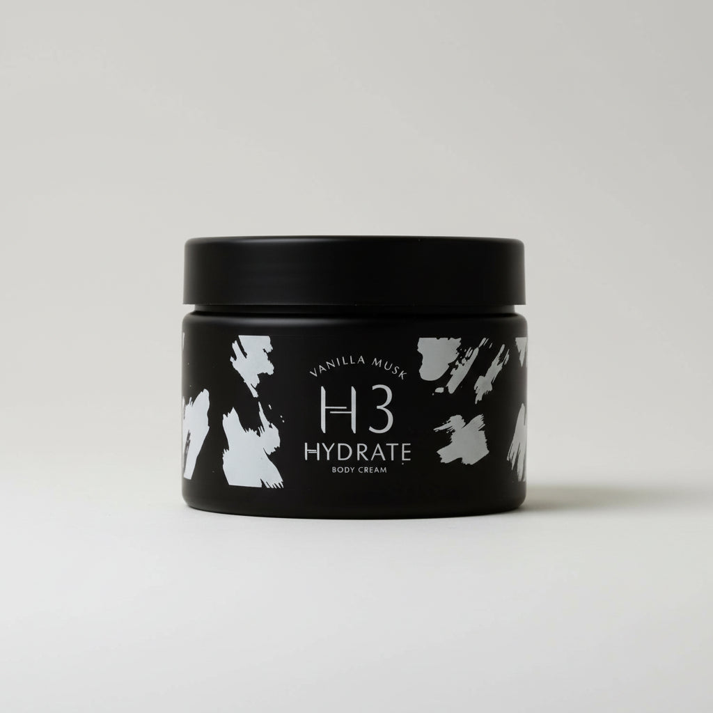 كريم مرطب للجسم برائحة الفانيليا والمسك H3، 250 مل