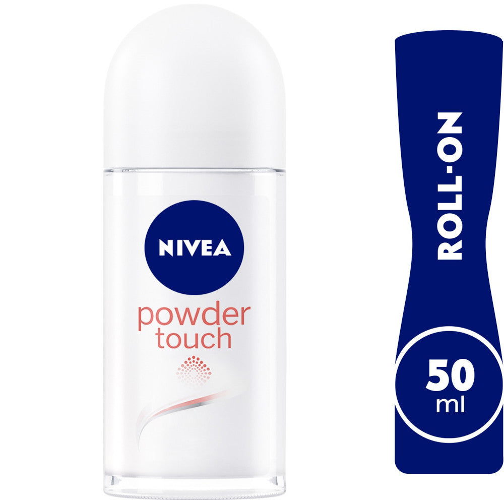 Nivea Anti Perspirant Powder Touch Roll-On Deodorant 50Ml