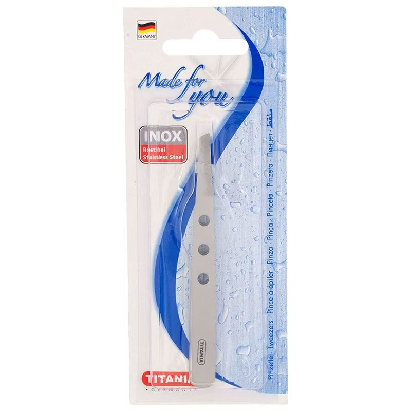 Titania Beveled Eyebrow Tweezers 1090/61B