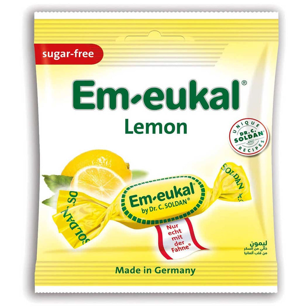 Emeukal Lemon Lozenges (Bag) 50 Gm