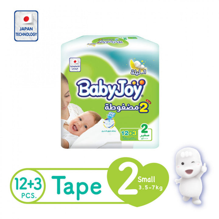 Baby Joy Diapers No 2 Small 12 + 3