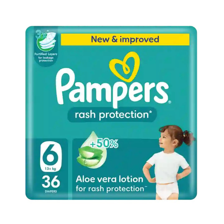 Pampers Diapers No 6 2*36 Pcs
