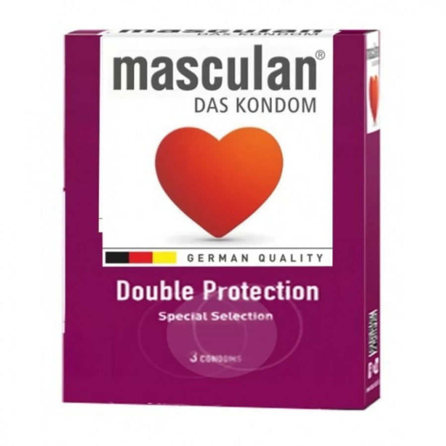 MASCULAN DOUBLE PROTECTION 3 CONDOMS