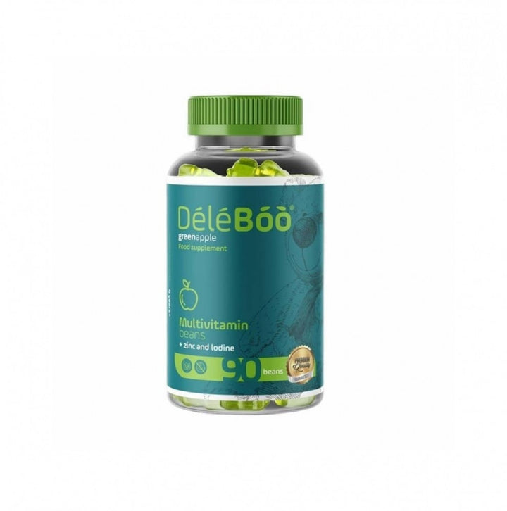 DeleBoo Multivitamin + Zinc and Iodine Apple 90 BEANS