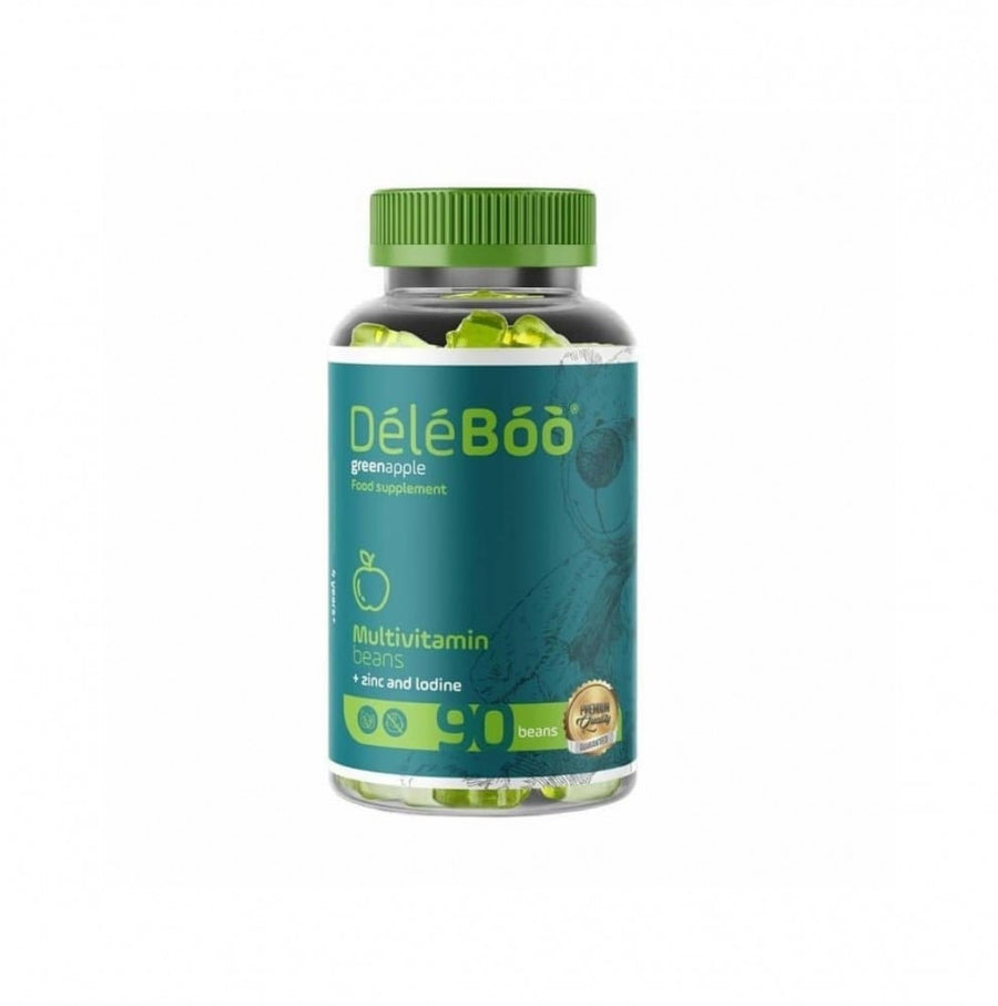 DeleBoo Multivitamin + Zinc and Iodine Apple 90 BEANS