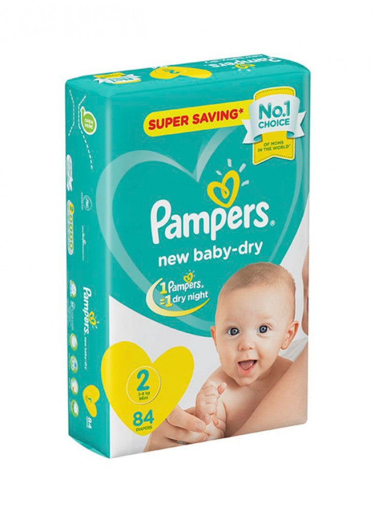 Pampers Diapers No.2 2*84