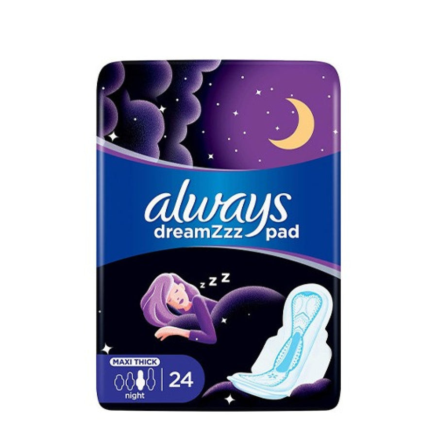 Always Deramzzz Maxi Thick Pad 24 Pcs