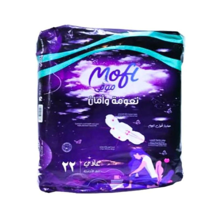 Mofi Soft&Secure 22 Normal With Wings Feminine Pads