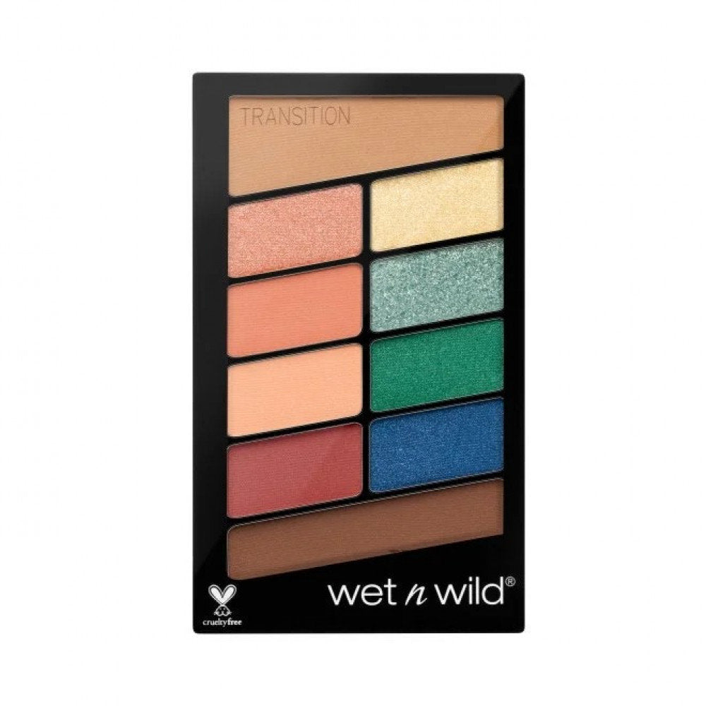 WET N WILD EYESHADOW PALETTE E763D STOP PLAYING SAFE 10G