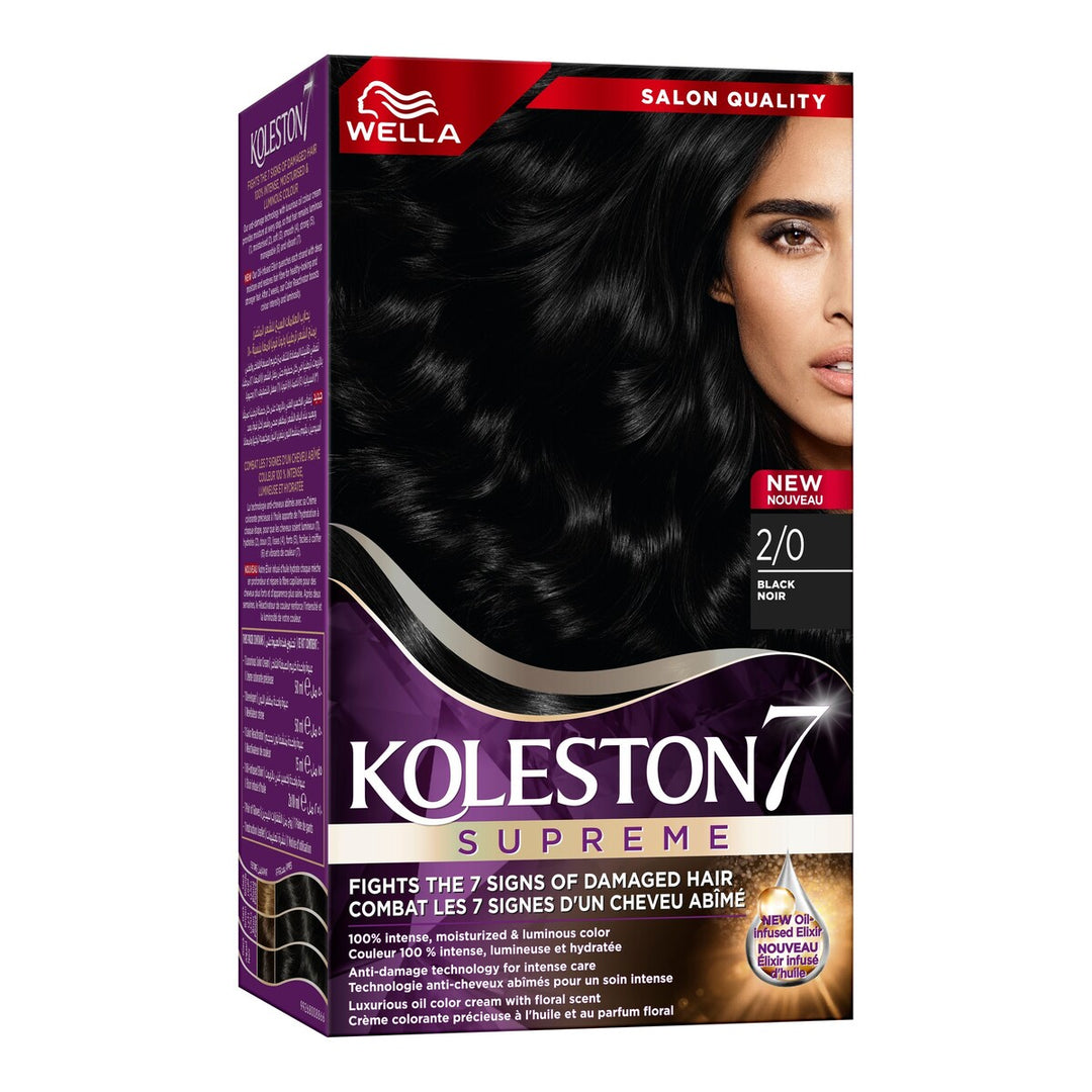 Koleston Kit Hair Color 2-0 Black