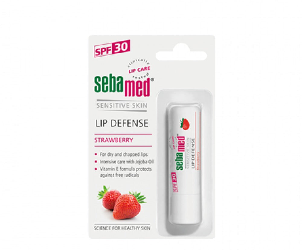 Seba Med Defense Strawberries Lip Stick 4.8Gm