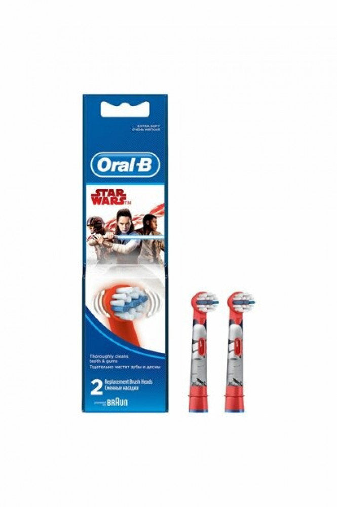 ORAL-B STAR WARS EXTRA SOFT REPLACEMENT HEAD 2 PCS