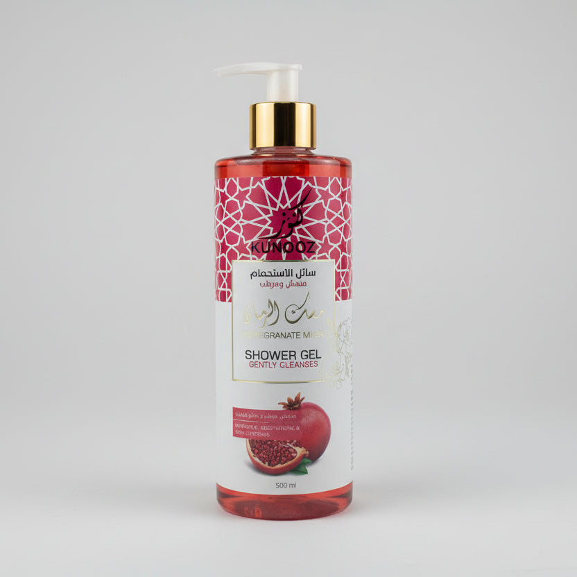 جل الاستحمام KUNOOZE 500 مل - مسك الرمان