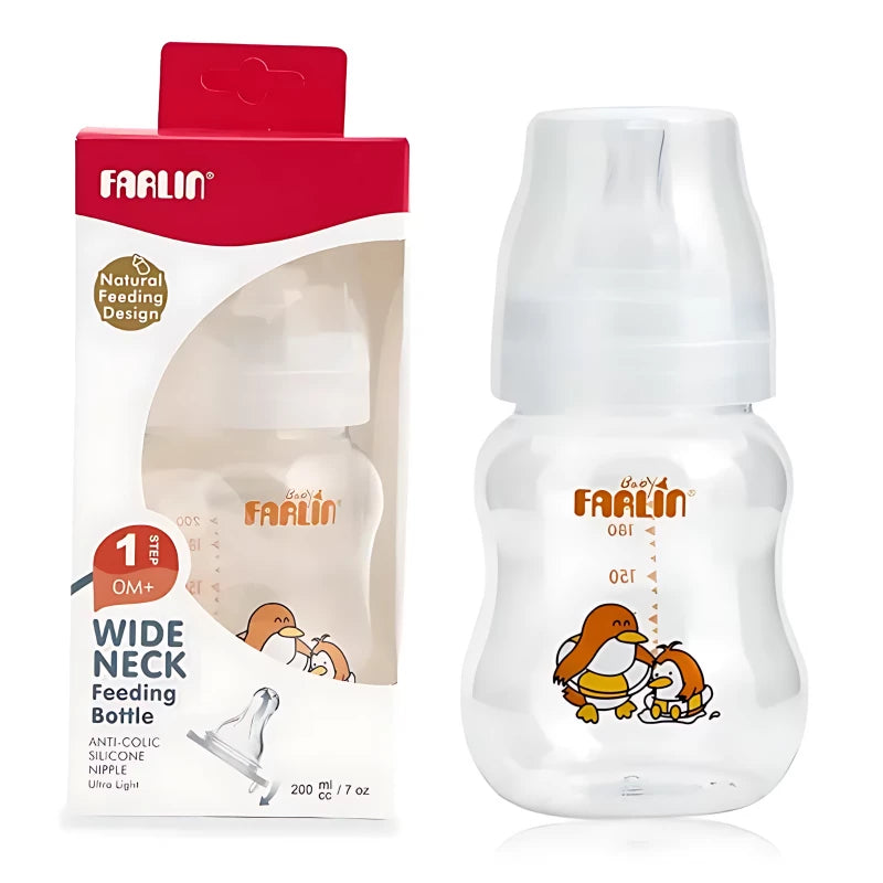 FARLIN F.B PLASTIC WIDE-NECK 200ML
