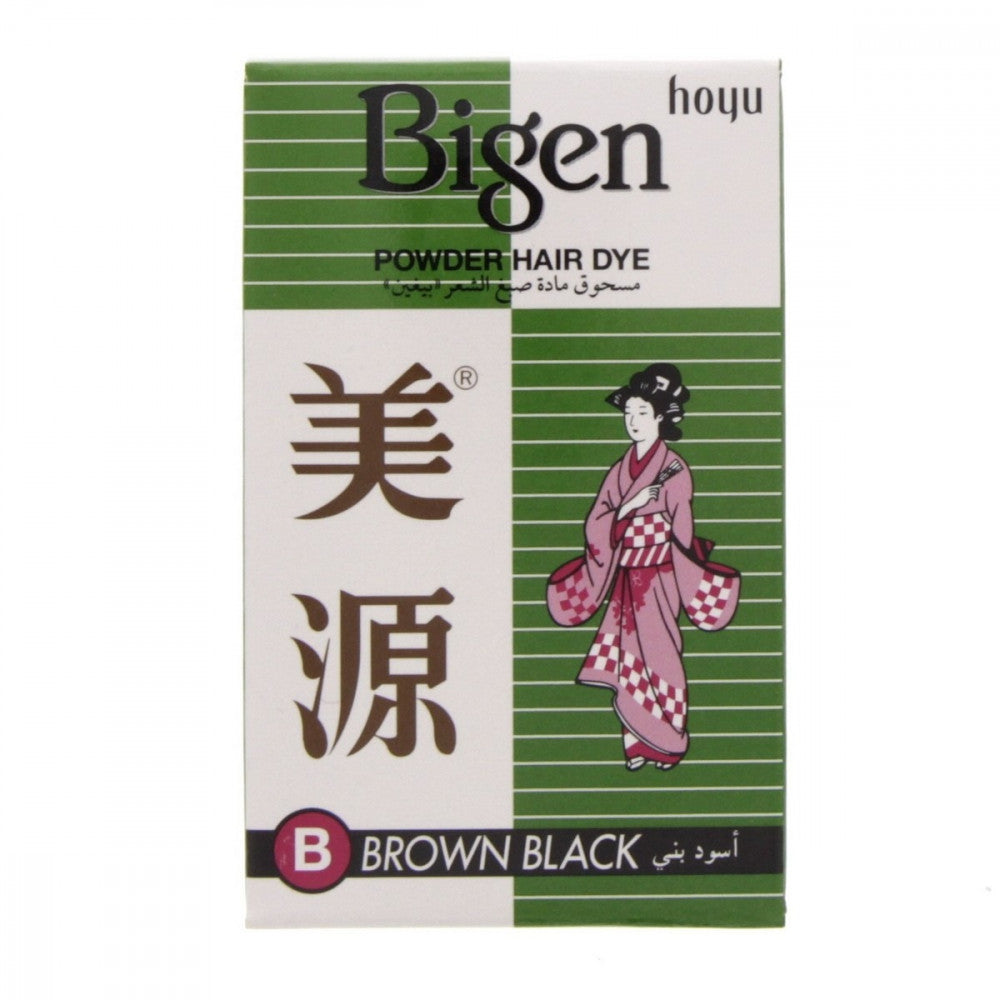 Bigen Powder Hair Dye Hair Color Brown Black 6 Gm