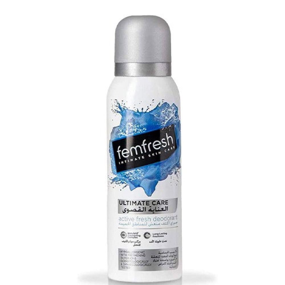 Femfresh Ultimate Care Active Fresh Deodorant - 125ml