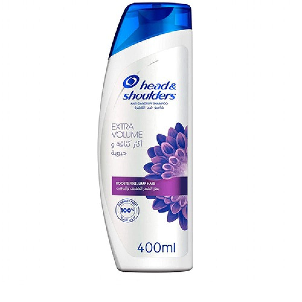 HEAD&SHOULDERS SHAMPOO 400ML EXTRA VOLUME