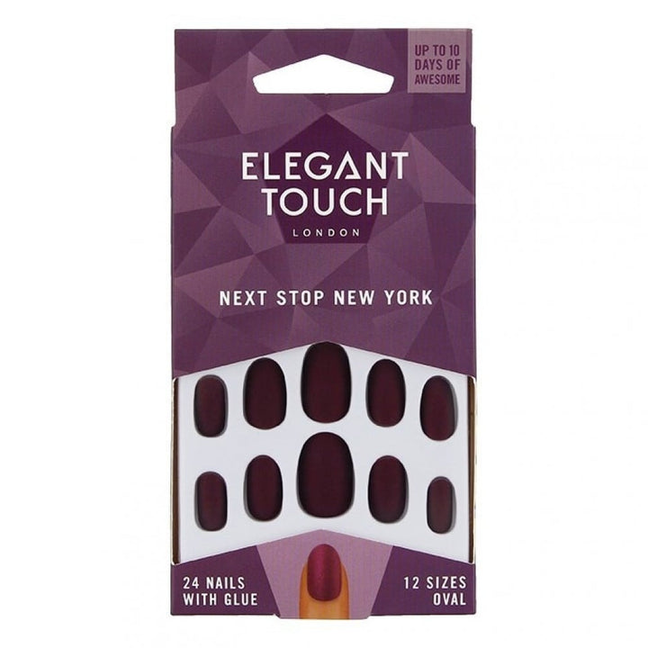 ELEGANT TOUCH NAIL 24 PCS NEXT STOP NEW YORK 382