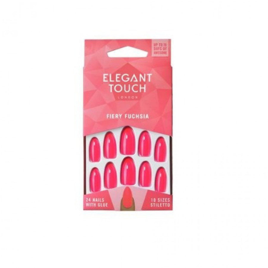 ELEGANT TOUCH NAIL 24 PCS FIERY FUCHSIA 657