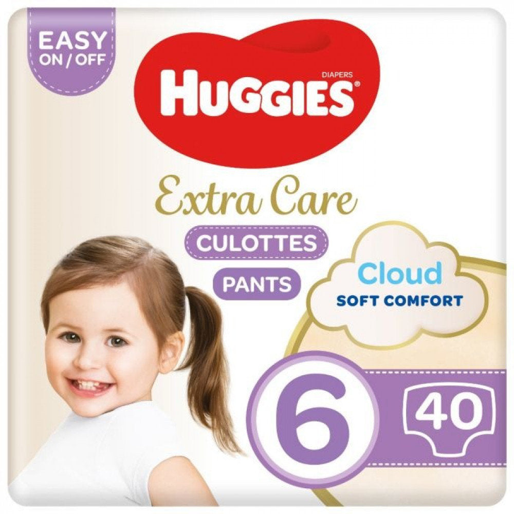 Culottes 40 Pcs Huggies No 6