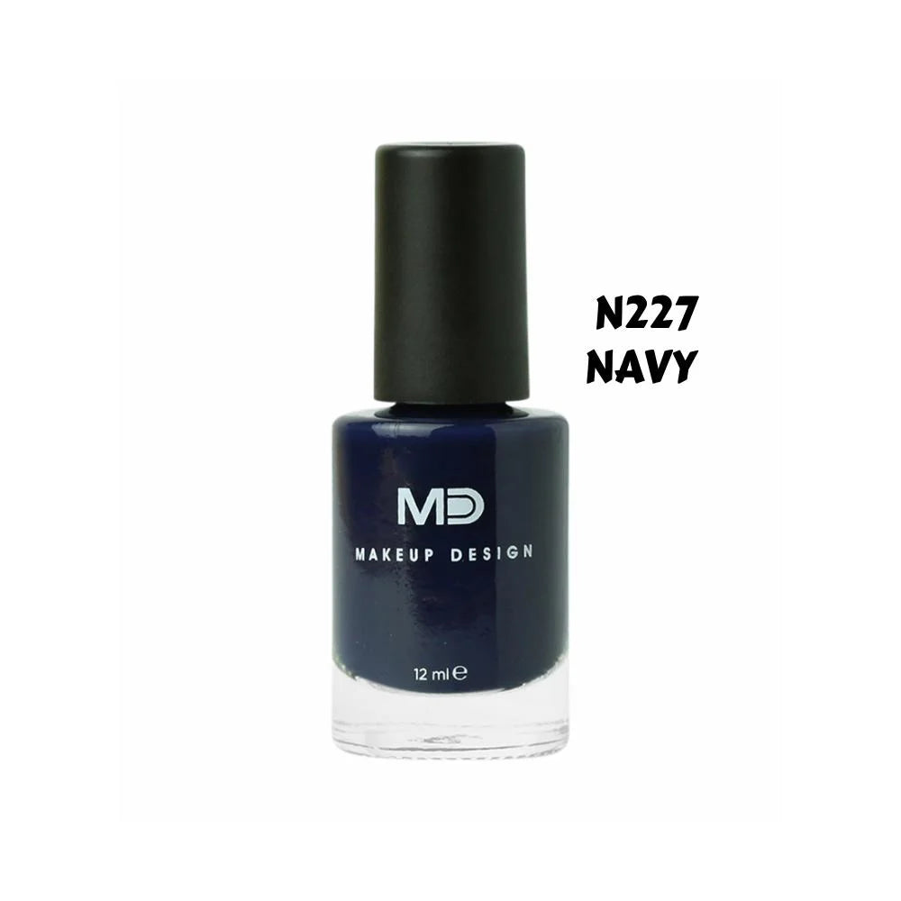طلاء أظافر MD طويل الأمد باللون الأزرق البحري - رقم 277