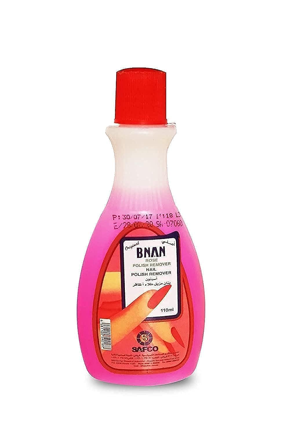 Bnan Rosr Nial Polish Remover 110 ml