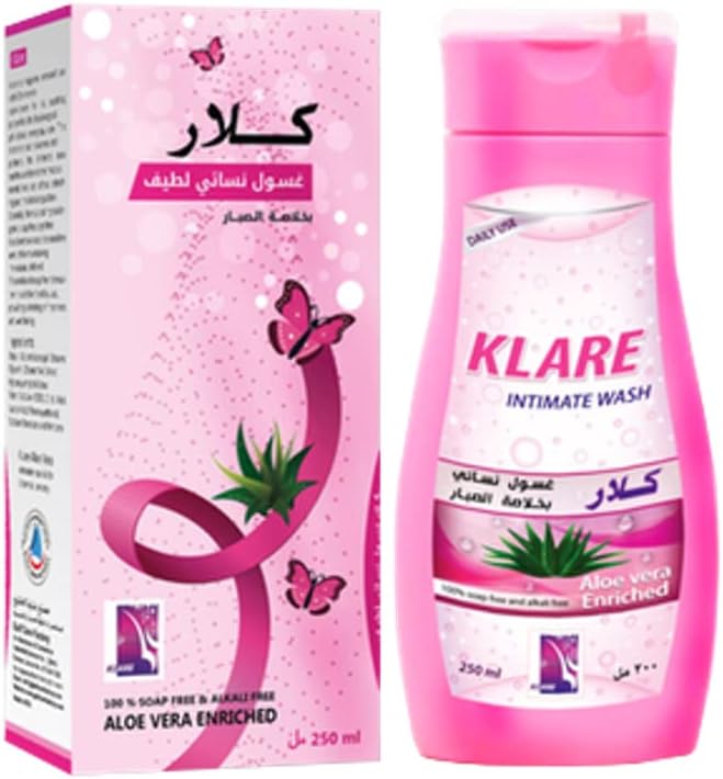 غسول كلير الغني بالألوفيرا للمناطق الحساسة 250 مل