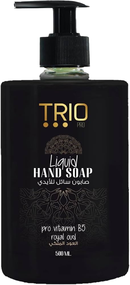 صابون سائل لليدين تريو برائحة العود الملكي 500 مل