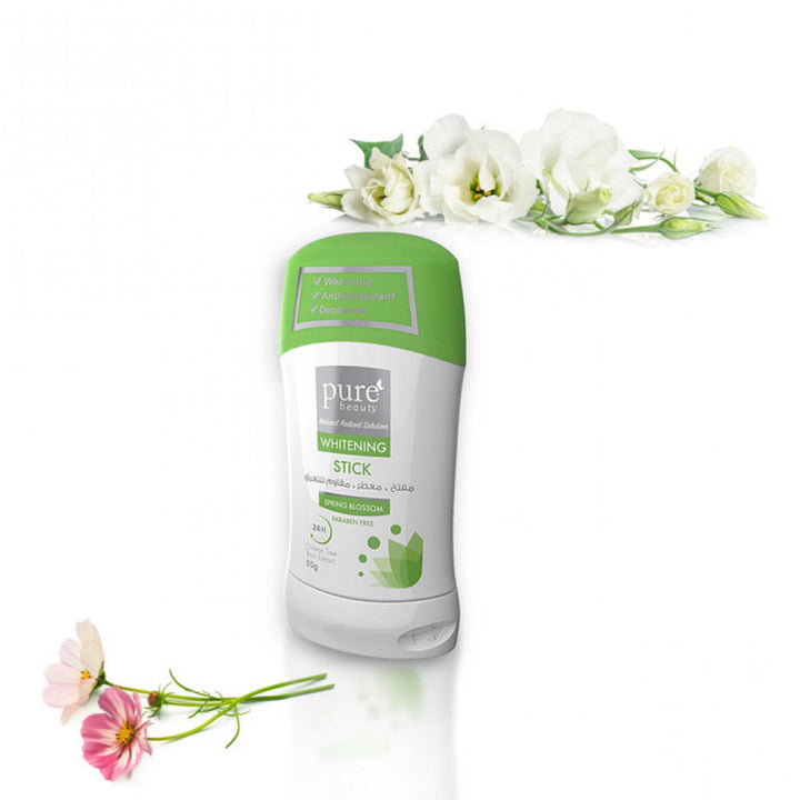 Pure Beauty Whitening Stick Spring Blossom Deodorant Stick 50Gm