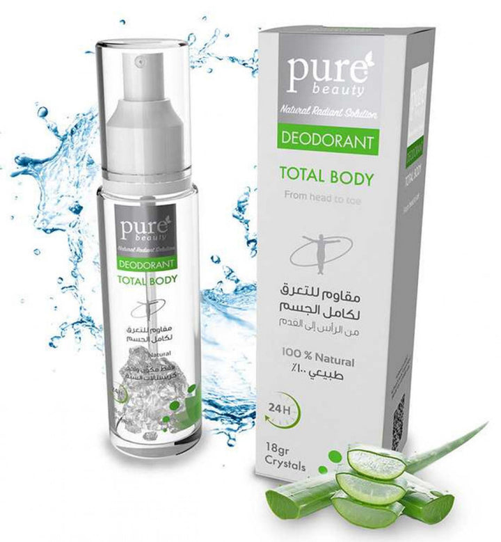 Pure Beauty Total Body Crystal Deodorant 18Gm