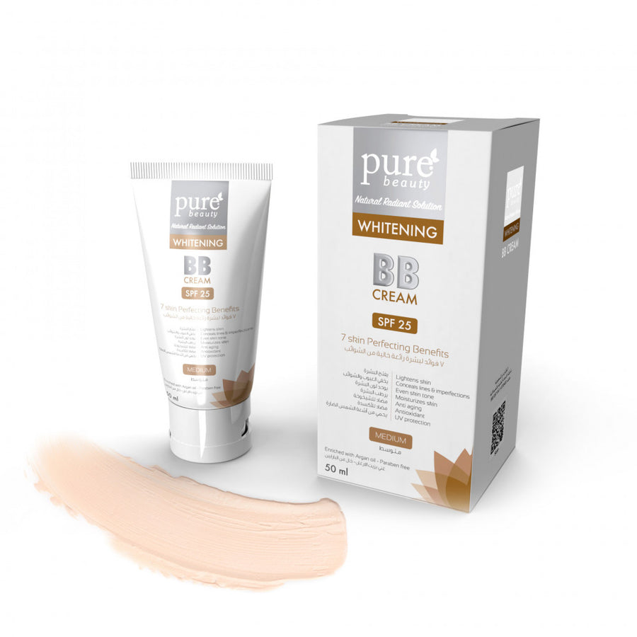 PUREBEAUTY WHITENING BB CREAM SPF 25 MEDIUM 50ML
