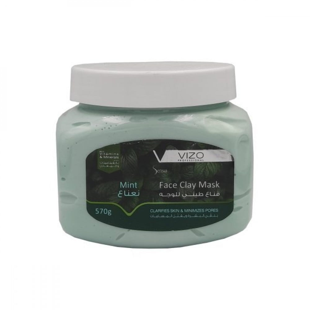 Vizo Mint Face Clay Mask 500 Ml