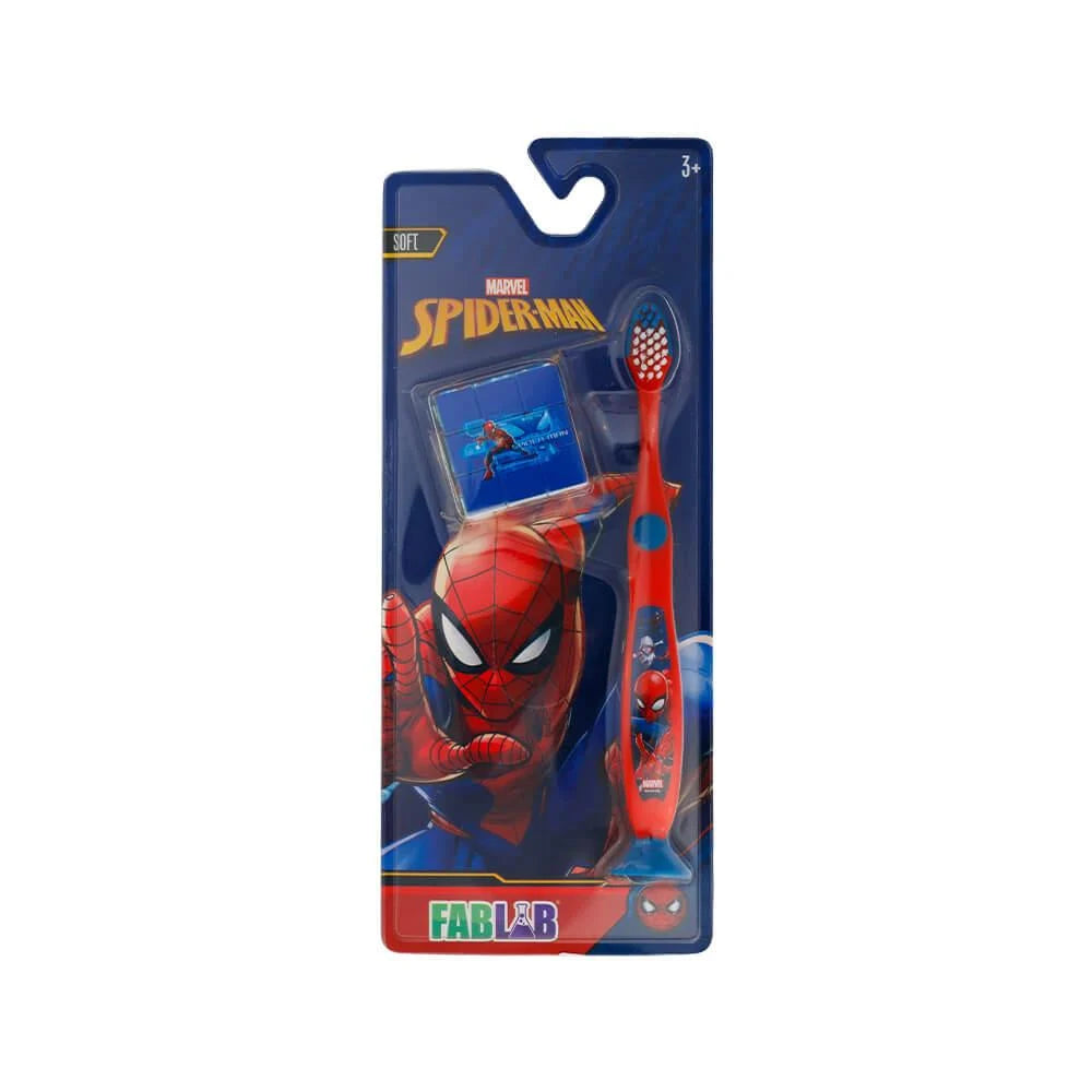 Fab Lab Spiderman Toothbrush With RubikS Cube